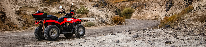 Pneus quad route