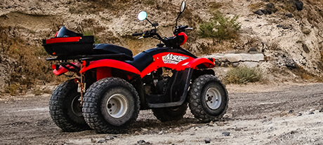 Pneus quad route