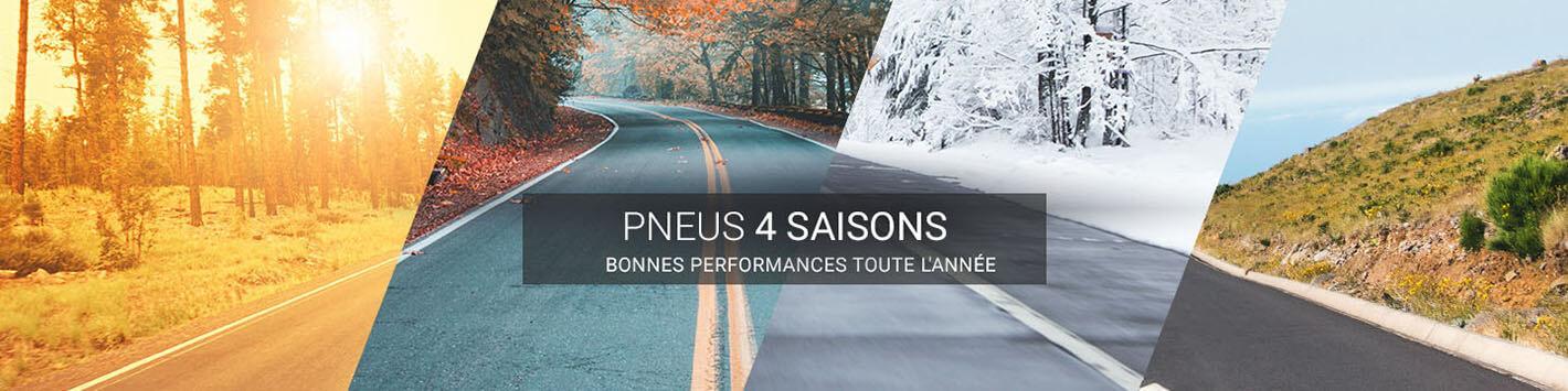 Pneus 4 saisons - toutes conditions