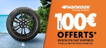 HANKOOK| Jusqu'à 100€ remboursés* 