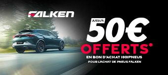 FALKEN | Jusqu'à 50€ offerts*
