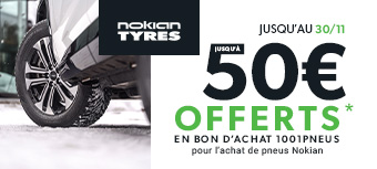 NOKIAN | Jusqu'à 50€ offerts*